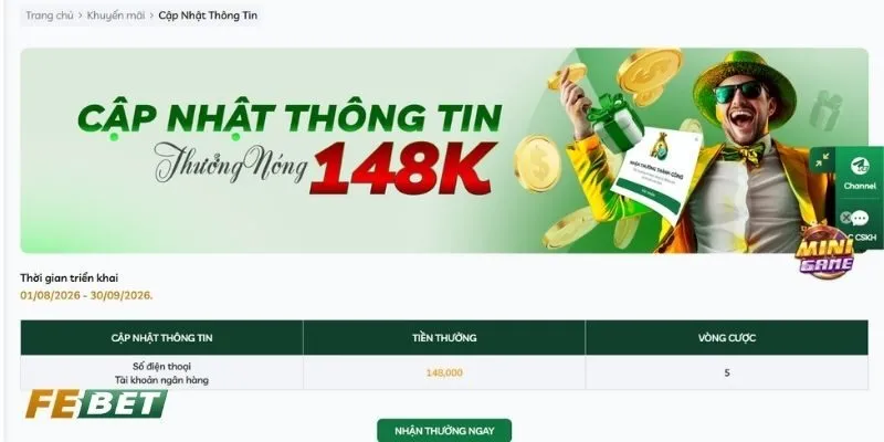 Ưu đãi thưởng chào mừng siêu cao Ưu đãi thưởng chào mừng siêu cao